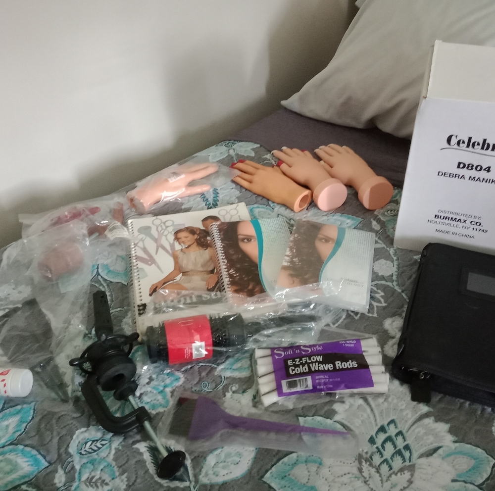 Cosmetology school items